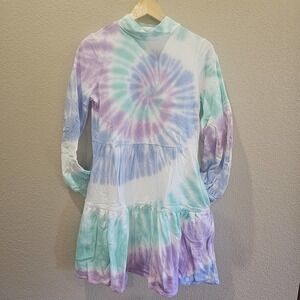 Womens sz M, style & Co tie dye dress with pockets